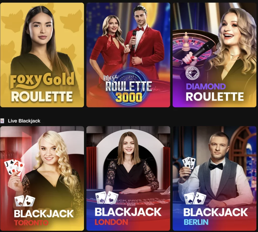 Live casino